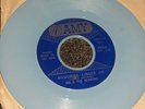 RIA & THE REASONS BLUE VINYL PROMO 45RPM - MEMORIES LINGER ON B/W SORRY I LIED