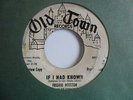 FREDDIE HOUSTON If I Had Known OLD TOWN Northern Soul 45 PROMO HEAR