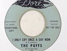 Northern Soul 45   Puffs   I Only Cry Once a Day Now   Dore   mp3 promo
