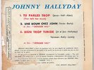 Johnny HALLYDAY Tu parles trop  7