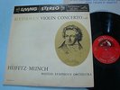 Heifetz - Munch Beethoven Violin Concerto in D LP LSC-1992 1959