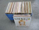 1 Tub/Box of Vinyl LP Records Dire Straits Kim Wilde Skyway No Mercy Bone Stewar