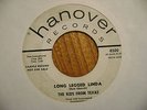 Promo HANOVER 45 RECORD /The Kids from Texas/ Long Legged Linda /I'M SO LONELY