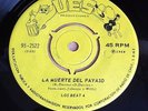 Los Beat 4 - Rare 1968 Single -  Muerte Del Payaso (Kink's Death of a Clown) Ex