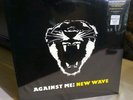 New Wave- Against Me (Sire Records) SEALED with CD, 180 GRAM YELLOW VINYL