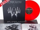 AT THE GATES At War With Reality VINYL TRANSPARENT RED Gatefold +handsigned card