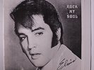 ELVIS PRESLEY: Rock My Soul LP (blue splatter vinyl, insert cover, poster) rare
