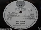 MIKE ABSALON - MIKE ABSALON LP UK VERTIGO SWIRL  POSTER COVER  FOLK PROG