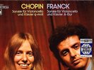 JACQUELINE DU PRE - CHOPIN / FRANCK - CELLO SONATAS - BARENBOIM - ELECTROLA NM+