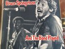 Bruce Springsteen - And The Band Played LP Cleveland 1974 Red Vinyl NM TMOQ