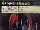 BEETHOVEN 5 Concertos / RUBINSTEIN  5LPs Living Stereo ShadedDog LSC-6702 NM/NM-