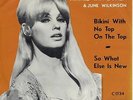 MAMIE van DOREN & June Wilkinson -Bikini with no top on the top '64?BELGIUM 7