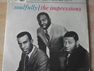 THE IMPRESSIONS SOULFULLY EP RARE UK ORIGINAL 1965 HMV