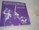 IRON MAIDEN KORTRIJK BELGIUM LIVE 1980 WHITE VINYL JAPAN LP COMPLETE GIG
