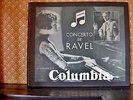 Columbia LFX 257/9 Marguerite Long / Ravel conducting Ravel 3x78RPM