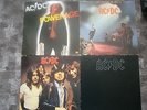 ACDC LP Powerage, Let there be rock, Black in Black, Highway to hell
