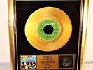 The Beatles, Hey Jude, Single, Gold Record, goldene Schallplatte, Award, platin