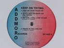 ADDMORO Keep On Trying ADDMORO LP VG++ private modern soul boogie HEAR