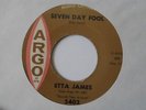 ETTA JAMES Seven Day Fool ARGO Northern Soul 45 HEAR