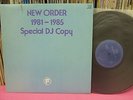 JAPAN PROMO ONLY SPECIAL DJ COPY NEW ORDER 1981-1985 JOY DIVISION