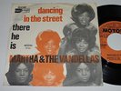 Mega rare Martha & The Vandellas single 45 Dancing in the Street Tamla Motown
