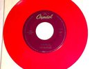 Beatles ERROR RED VINYL 45 RPM LOVE ME DO & P.S.I LOVE YOU NM+