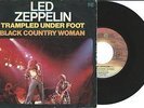 LED ZEPPELIN trampled under foot (swan song label) (PS) VG+/VG+  french 7