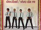 DECIBEL (ENRICO RUGGERI) / VIVO DA RE LP rare italian press 