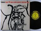 MILES DAVIS QUINTET Cookin' LP on Prestige DG mono