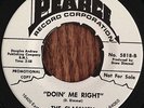 Northern Soul: CLASSMEN Doin Me Right 45 PEARCE Listen