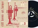 CLIFFORD BROWN & ART FARMER Vol. 2 Swedish Jazz EP 45PS 1954 Domnerus Hallberg
