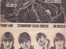 Beatles Penny Lane / Strwberry Fields Forever Denmark 45 PS W/O Record