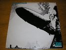 SELF TITLED - LED ZEPPELIN -- FIRST PRESS -- TURQUOISE SLEEVE LETTERING -- 1969.
