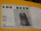LOU REED LP LIVE IN ITALY 1° STAMP AORIGINALE VINILE BIANCO EX+
