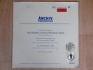DGG Archiv SAPM 198 188 red stereo Bach solo cello suites 5 & 6 Pierre Fournier