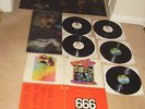 4 VERTIGO SWIRL/SPACESHIP LPs JUICY LUCY/APHRODITE'S CHILD/URIAH HEAP/STATUS QUO