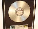 Bon Jovi, New Jersey, Platin Record, platin Schallplatte, Award, gold