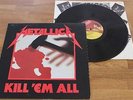 METALLICA kill em all LP 1983 MFN 7 w/inserts |Exodus|
