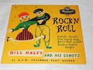 BILL HALEY AND HIS COMETS ROCK´N ROLL WITH RARE SCANDINAVIA PS EP DECCA BME 9214