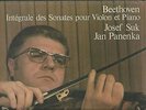 JOSEF SUK vln Jan PANENKA pno Beethoven the complete Sonatas Vln Pno BoxSet 5 LP