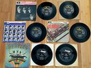?THE BEATLES 5X ORIGINAL 1963-1967 UK 1st PRESS E.Ps + PICTURE COVERS ONE DEMO?