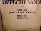 Depeche Mode - Just Can't Get Enough - New Life 45RPM 12'' Single Promo (1981)