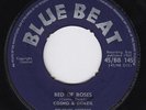 FRANK COSMO & DENZIL DENNIS Bed Of Roses RARE ska 45 SCORCHERS Blue Beat LISTEN