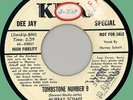 MURRAY SCHAFF Tombstone Number 9 45rpm King 1956 Halloween popcorn