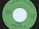 Funk Soul 45 Steady Wailin Sid 'Mannix'/'Ora Lee' Rock Steady Hear