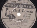 78-PRE-WAR JAZZ-TED LEWIS PICTURE LABEL-SOBBIN' BLUES/YELLOW DOG BLUES-
