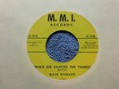 Dave Howard - While we Danced the Tango / Little Bit - M.M.I. # 2-59 - mint 45
