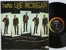 LEE MORGAN Here's Lee Morgan VEE JAY 3007 DG MONO RAINBOW LABEL JAZZ LP