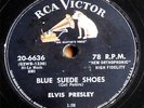 Elvis Presley 78 RPM RCA Blue Suede Shoes / Tutti Frutti 20-6636