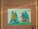 DEVY ERLIH / BACH sonatas partitas vol.3 / ADES - Near Mint 